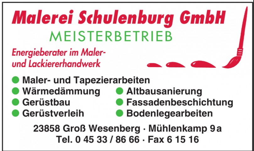 Malerei Schulenburg GmbH