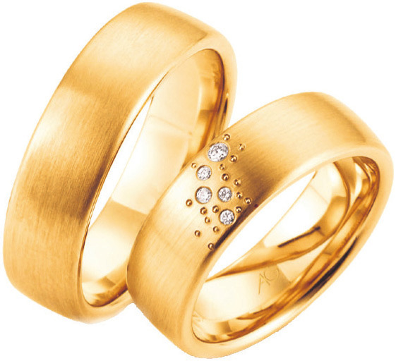 Ob Rosé-, Rot-,Weißgold, mit oder ohne Steine, bei Juwelier Mahlberg finden Paare ihren perfekten Trauring. FOTO: HFR