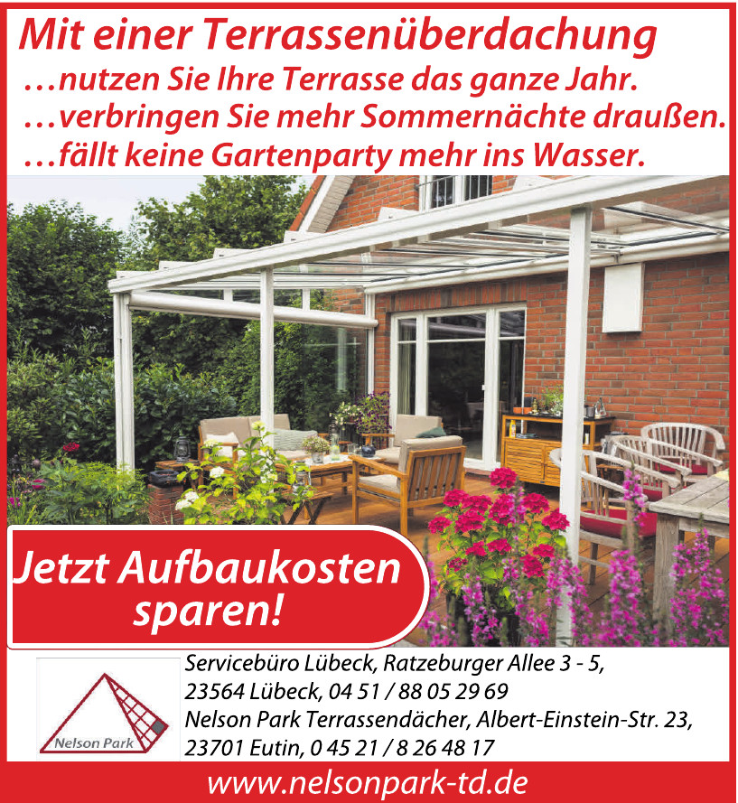 Nelson Park Terrassendächer