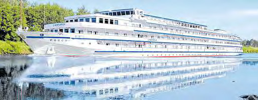 Elegant und stilvoll gleitet die strahlend weiße ROSSIA über Russlands Wasserwege. FOTOS: VA, SYNTHETICMESSIAH / FOTOLIA Elegant und stilvoll gleitet die strahlend weiße ROSSIA über Russlands Wasserwege. FOTOS: VA, SYNTHETICMESSIAH / FOTOLIA
