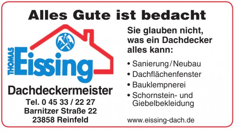 Eissing Dachdeckermeister