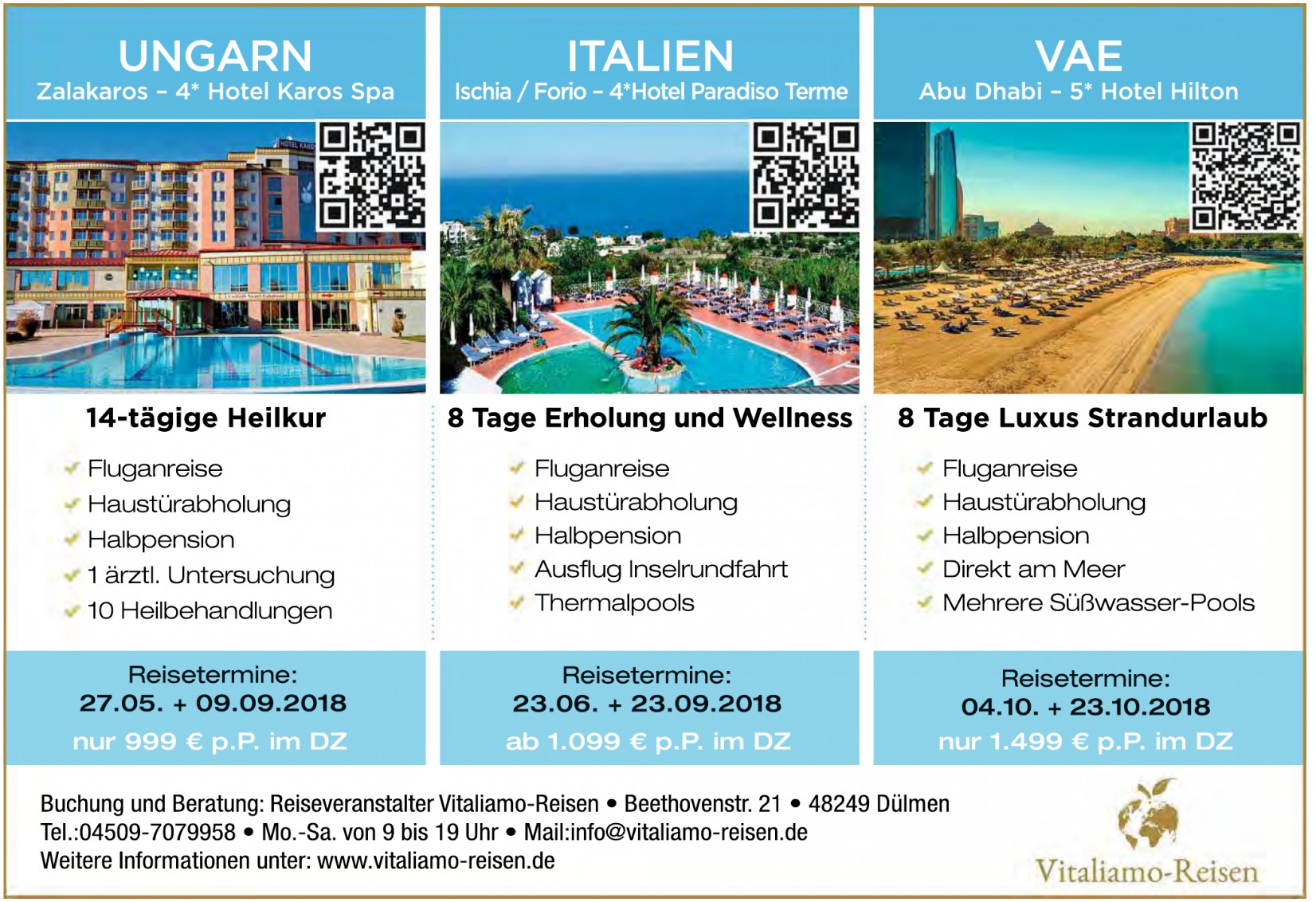 Vitaliamo-Reisen Achterkamp GbR