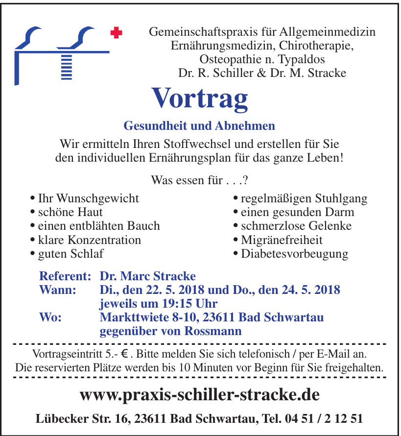 Praxis für Allgemeinmedizin Dr. med. Ralf Schiller, Dr. med. Marc Stracke